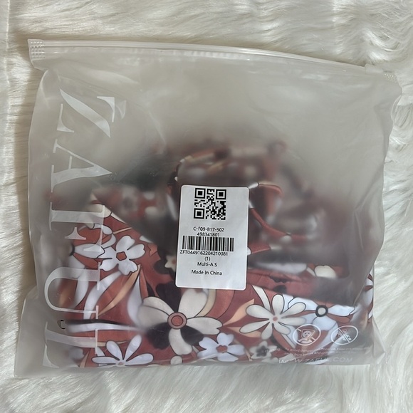 NWT Zaful Floral 2 Piece String Bikini - Picture 6 of 9